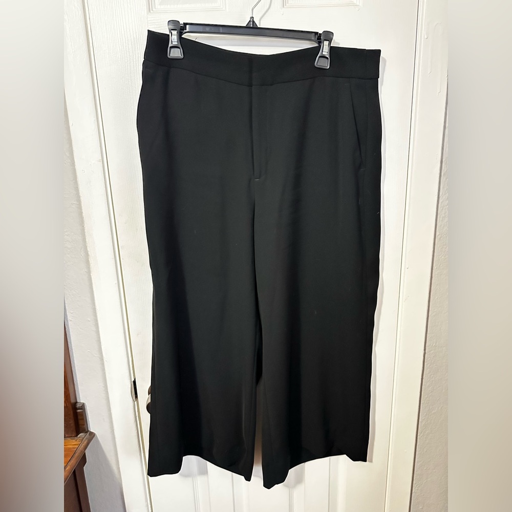 Banana Republic Black Easy Crop Pant - Size 12